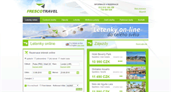 Desktop Screenshot of fresco-travel.cz